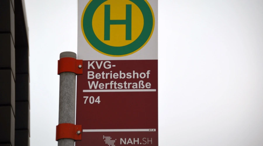 Bus-Haltestellenschild